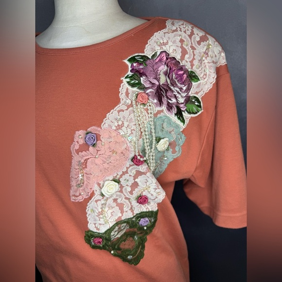 Vintage Lacy Afternoon Lounge Set by Shell Kepler
✨ Ships Fast Smoke-Free Home ✨ - Picture 5 of 13